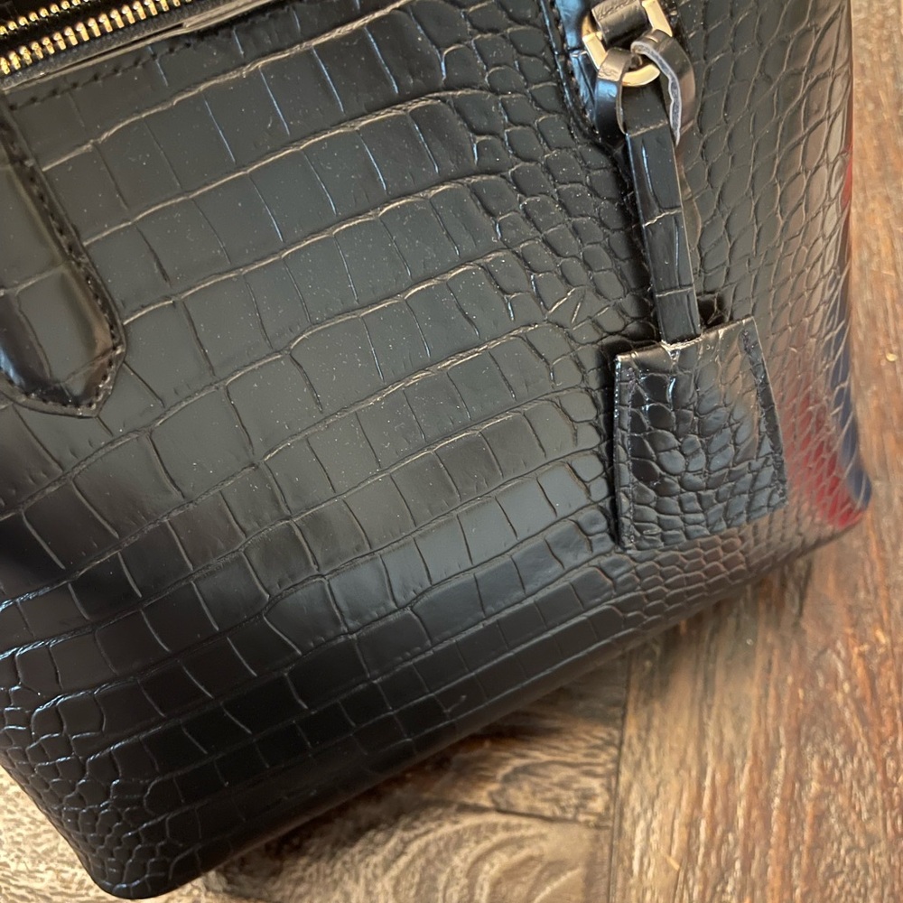 *NWOT* Black Purse with Matching Wallet - Picture 6 of 10